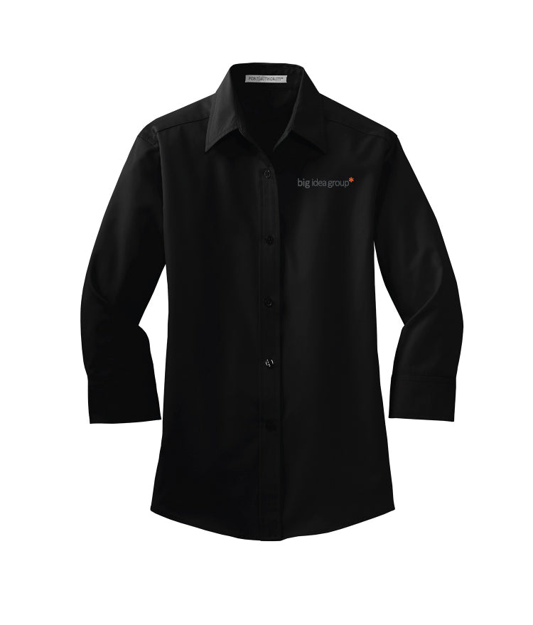 Big Idea Women's 3/4-Sleeve Easy Care Shirt