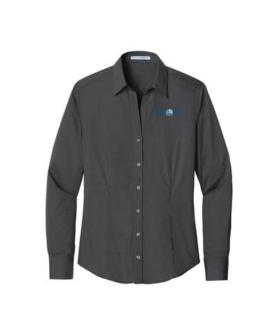 Big Ice Women's Crosshatch Easy Care Shirt