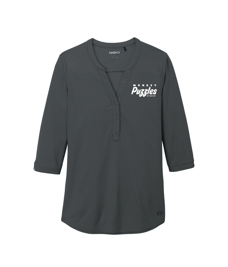 Monkey Puzzle Studio OGIO Women's Jewel Henley