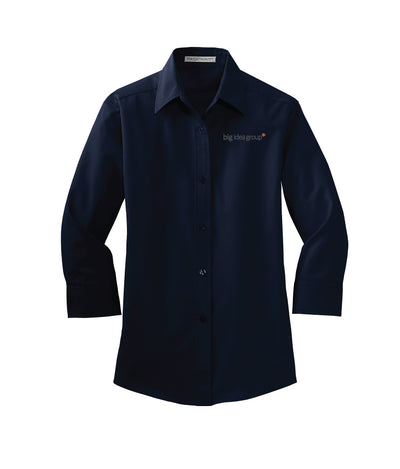 Big Idea Women's 3/4-Sleeve Easy Care Shirt