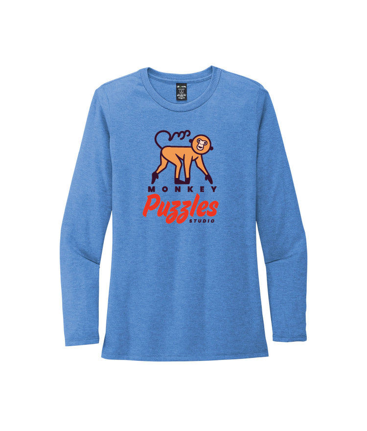 Monkey Puzzle Studio Women’s Tri-Blend Long Sleeve Tee