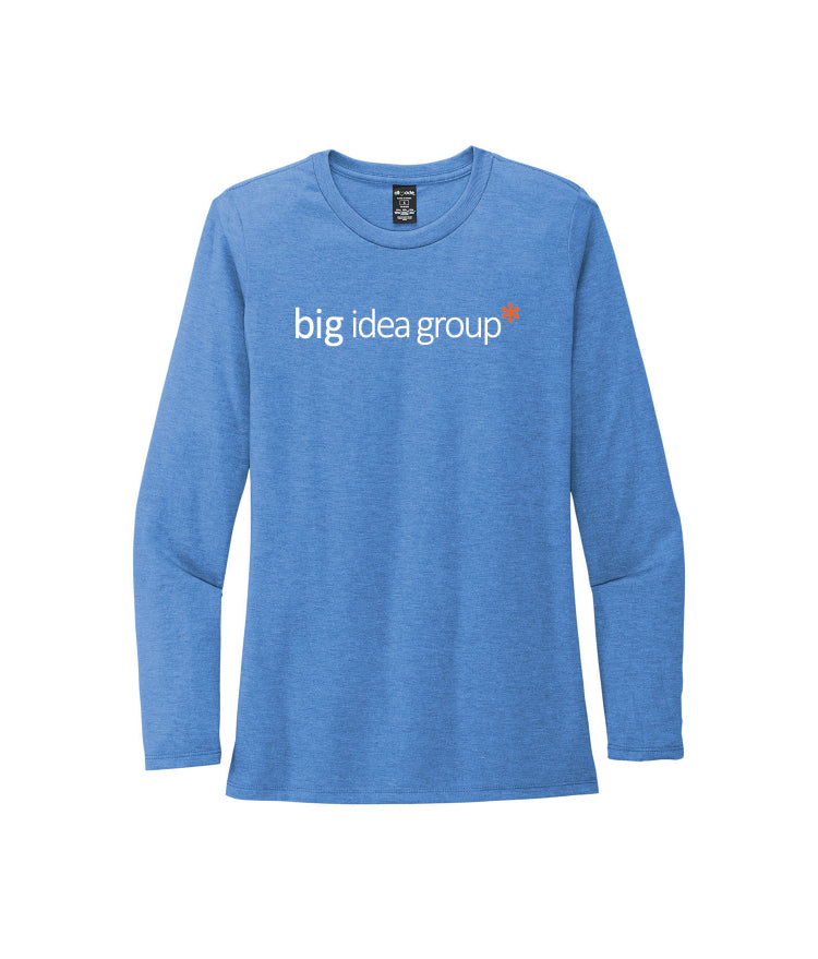 Big Idea Group Women’s Tri-Blend Long Sleeve Tee
