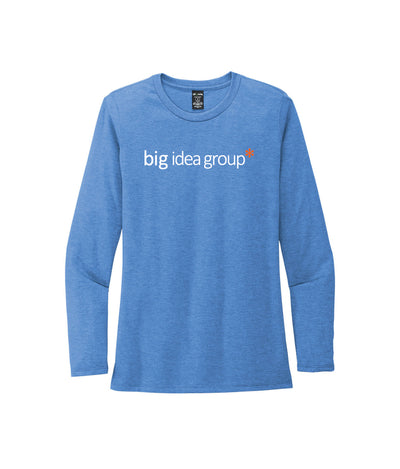 Big Idea Group Women’s Tri-Blend Long Sleeve Tee
