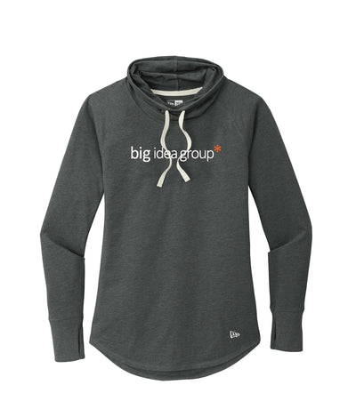 Big Idea Group New Era Women's Sueded Cotton Blend Cowl Tee