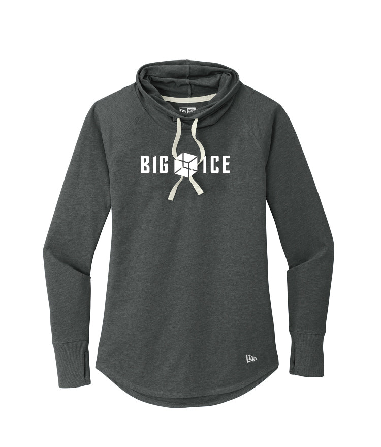 Big Ice New Era Women's Sueded Cotton Blend Cowl Tee
