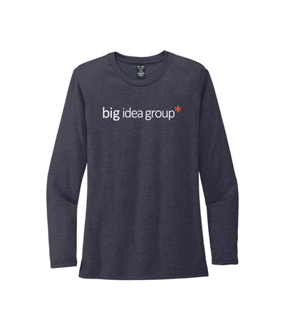 Big Idea Group Women’s Tri-Blend Long Sleeve Tee