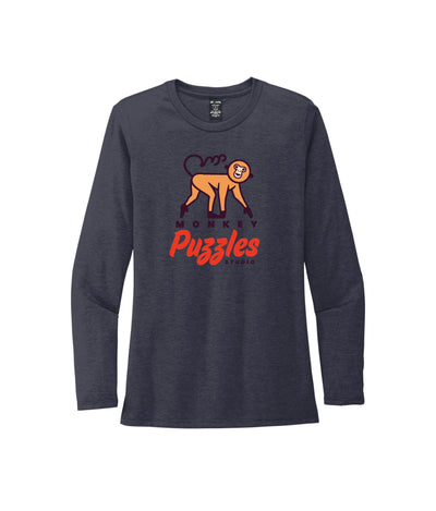 Monkey Puzzle Studio Women’s Tri-Blend Long Sleeve Tee