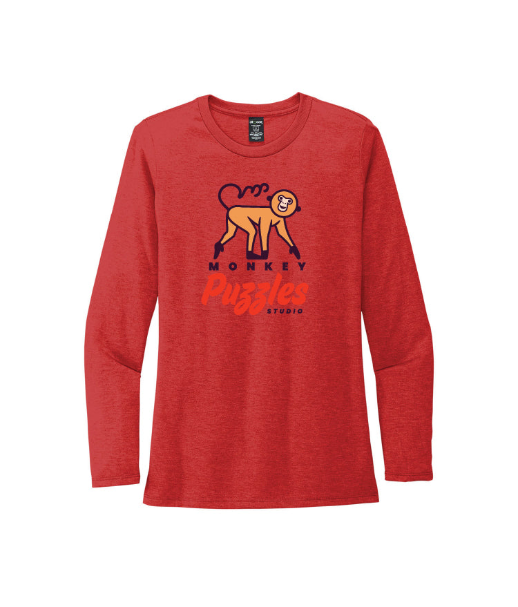 Monkey Puzzle Studio Women’s Tri-Blend Long Sleeve Tee