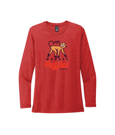 Monkey Puzzle Studio Women’s Tri-Blend Long Sleeve Tee