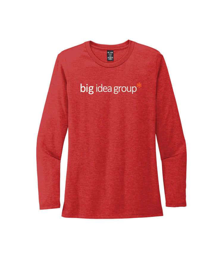 Big Idea Group Women’s Tri-Blend Long Sleeve Tee