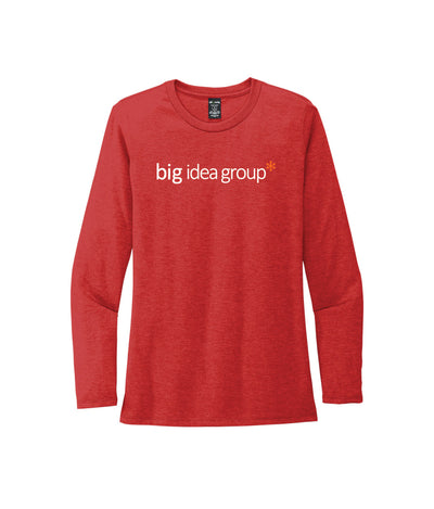 Big Idea Group Women’s Tri-Blend Long Sleeve Tee