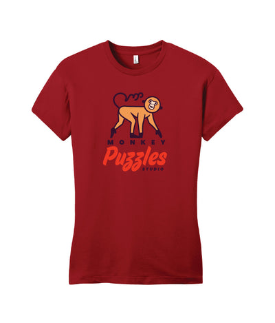 Monkey Puzzle Studio Women’s Fitted Very Important Tee