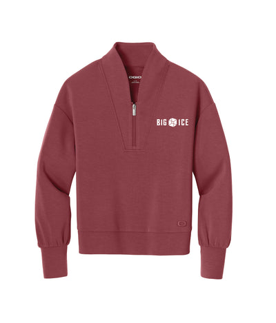 Big Ice OGIO® Women’s Transcend 1/4-Zip