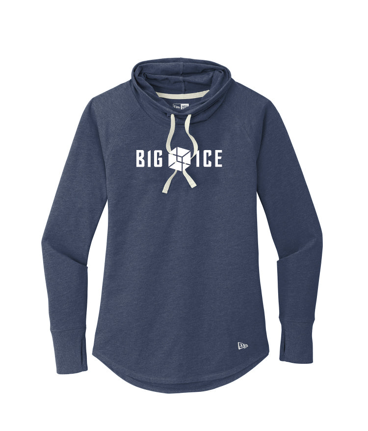 Big Ice New Era Women's Sueded Cotton Blend Cowl Tee