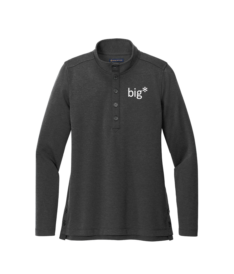 Big Idea Group Brooks Brothers Women’s Mid-Layer Stretch 1/2-Button