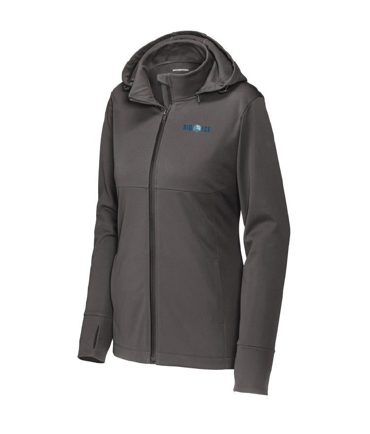 Big Ice Women's Hooded Soft Shell Jacket